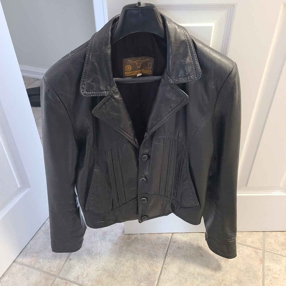 Vintage leather jacket